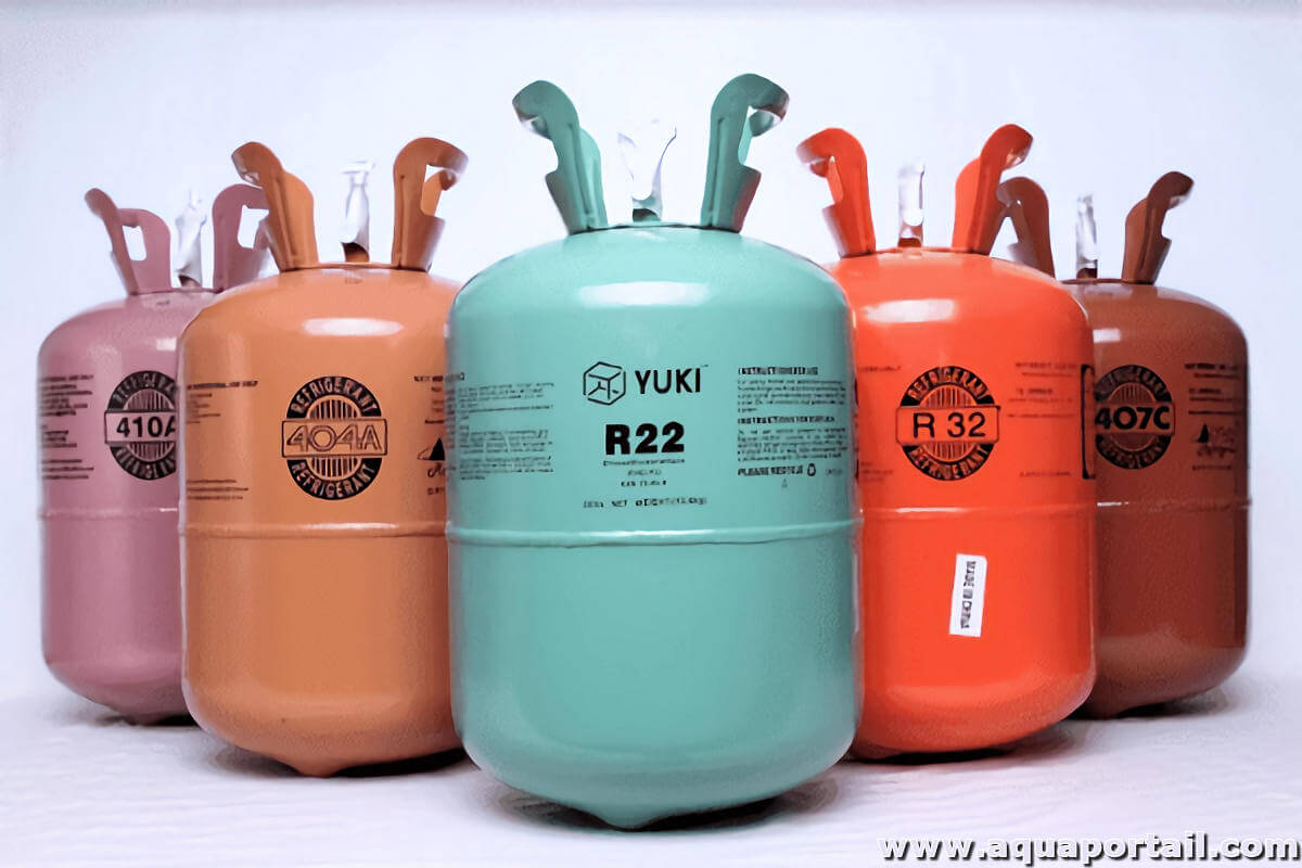 Fréon frigorifique R134A/R410A/R32/R404A/R407C/R22
